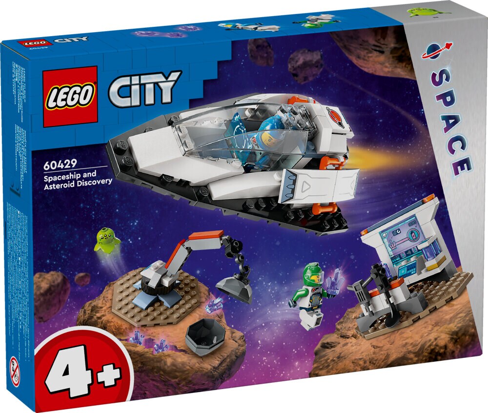 LEGO City - Rumskib og asteroideforskning 4+