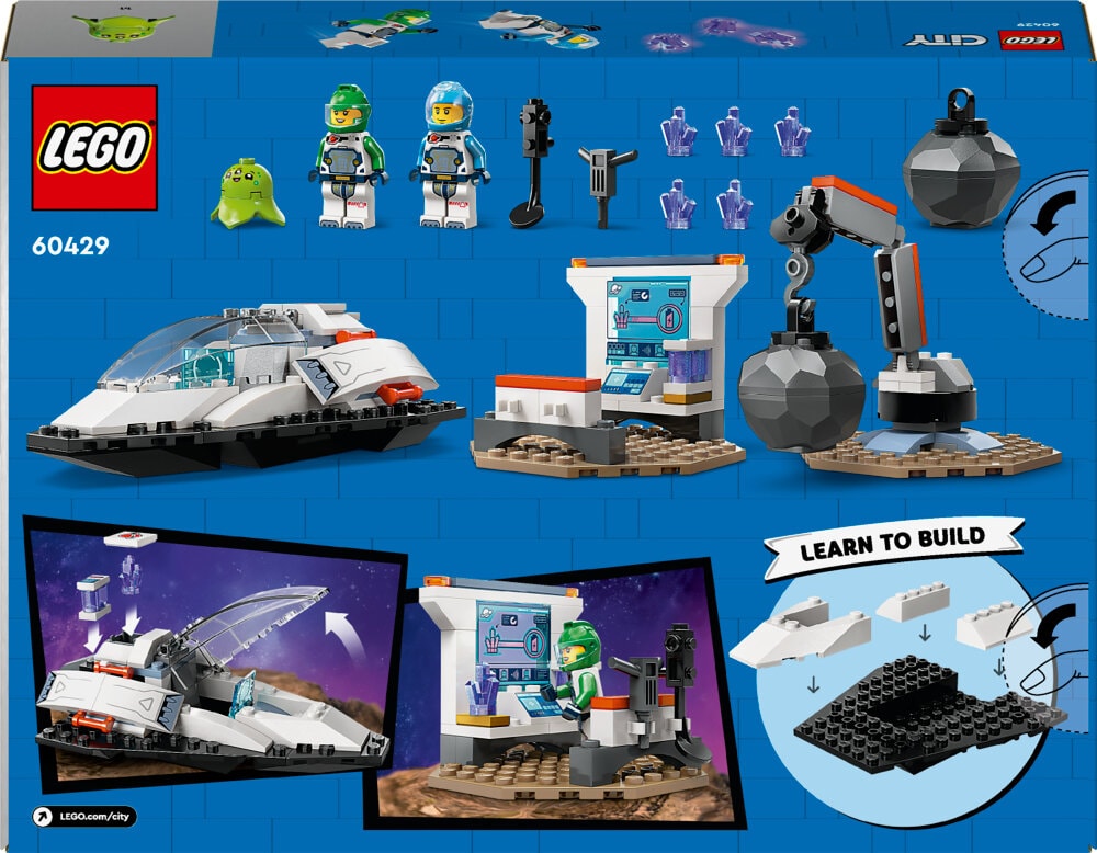 LEGO City - Rumskib og asteroideforskning 4+