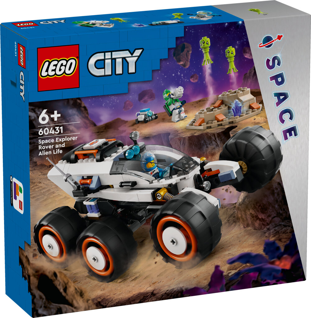LEGO City - Rumkøretøj og fremmed livsform 6+