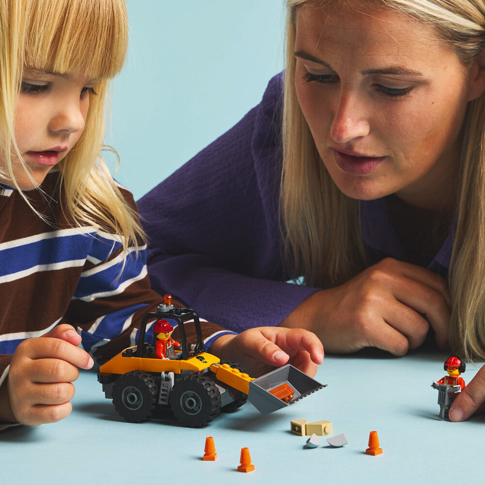 LEGO City - Gul gummiged 4+