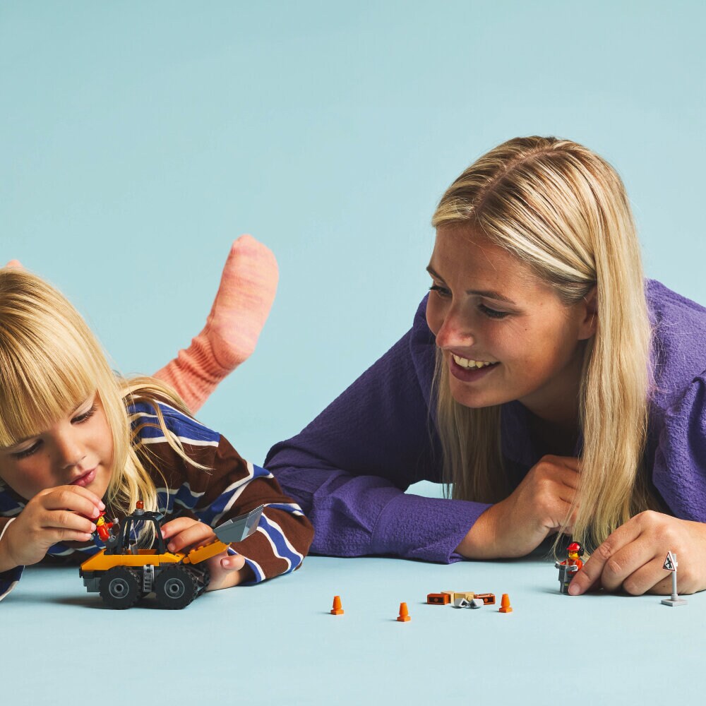 LEGO City - Gul gummiged 4+