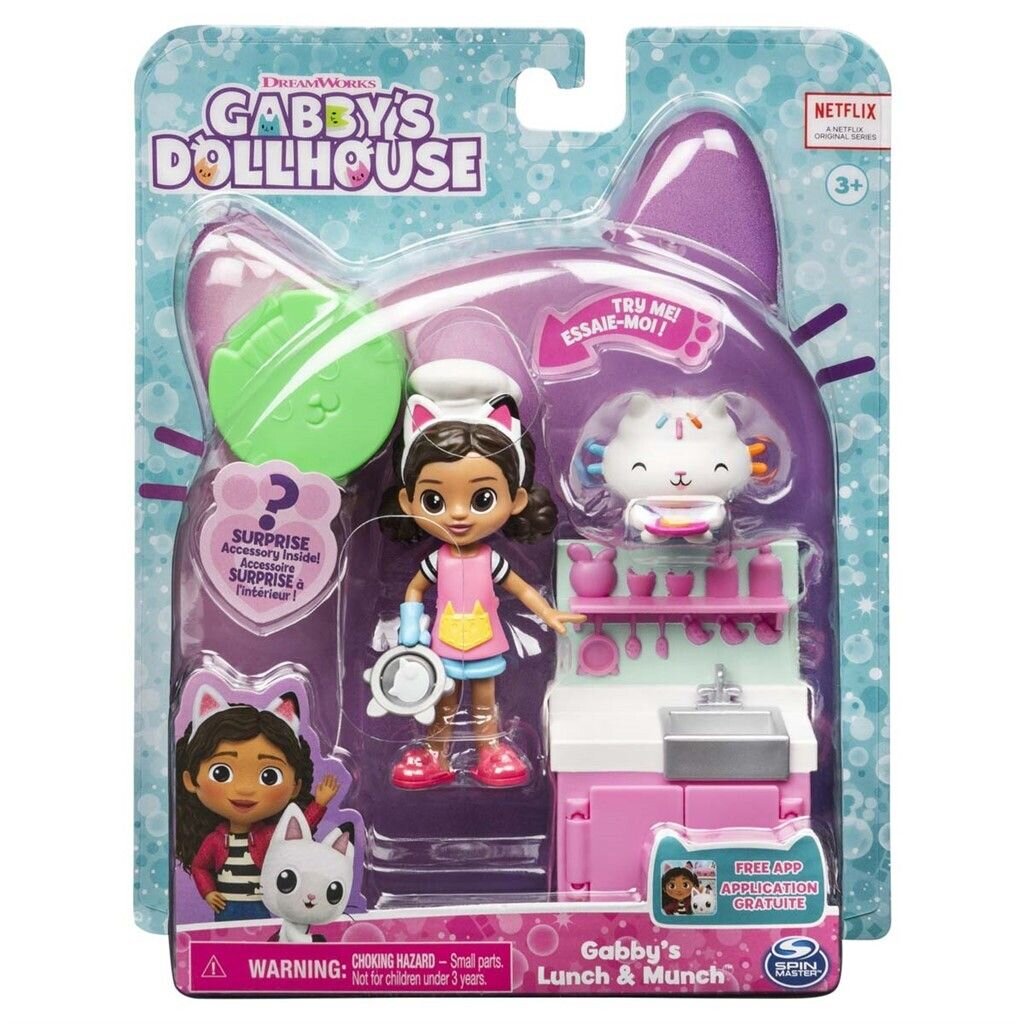Gabby's Dollhouse - Legesæt Gabby laver mad
