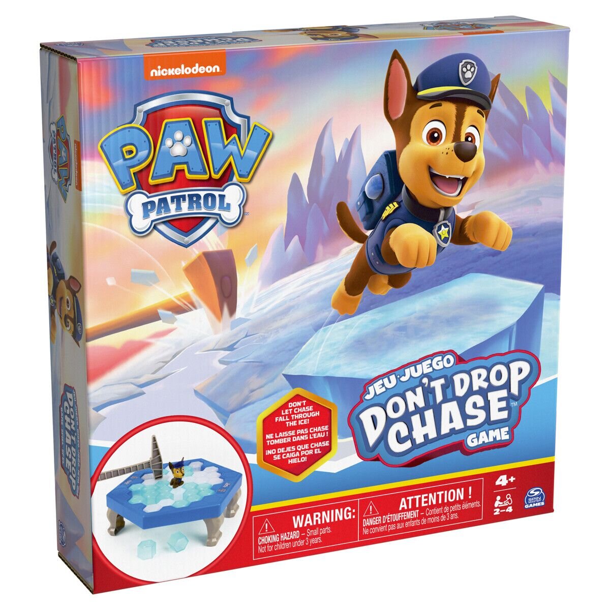 Paw Patrol - Brætspil Don't Drop Chase