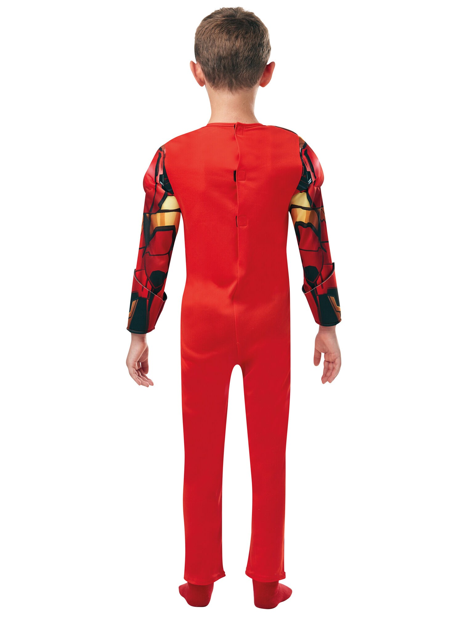 Iron Man Deluxe Kostume Børn 7-8 år (122-128 cm)