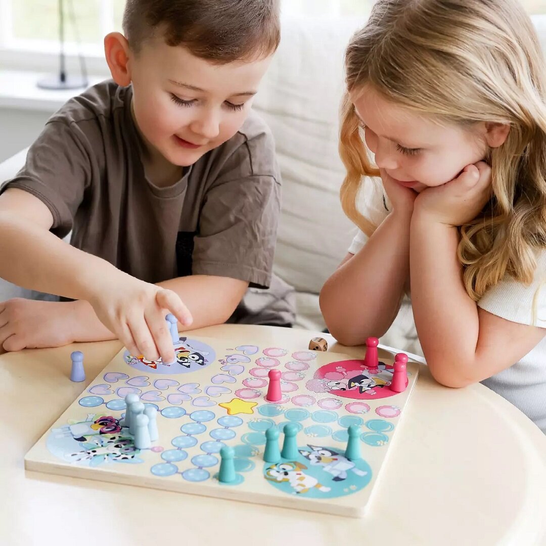 Bluey Brætspil - Ludo