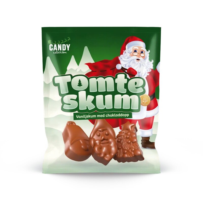 Chokoladeovertrukne skumnisser 70 gram