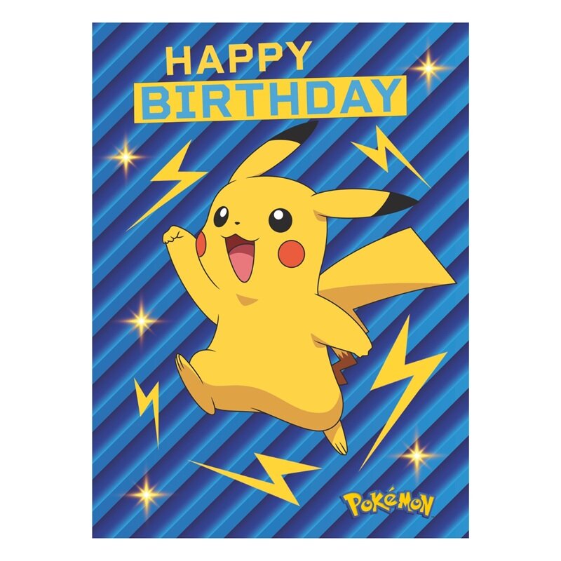 Pokémon Fødselsdagskort