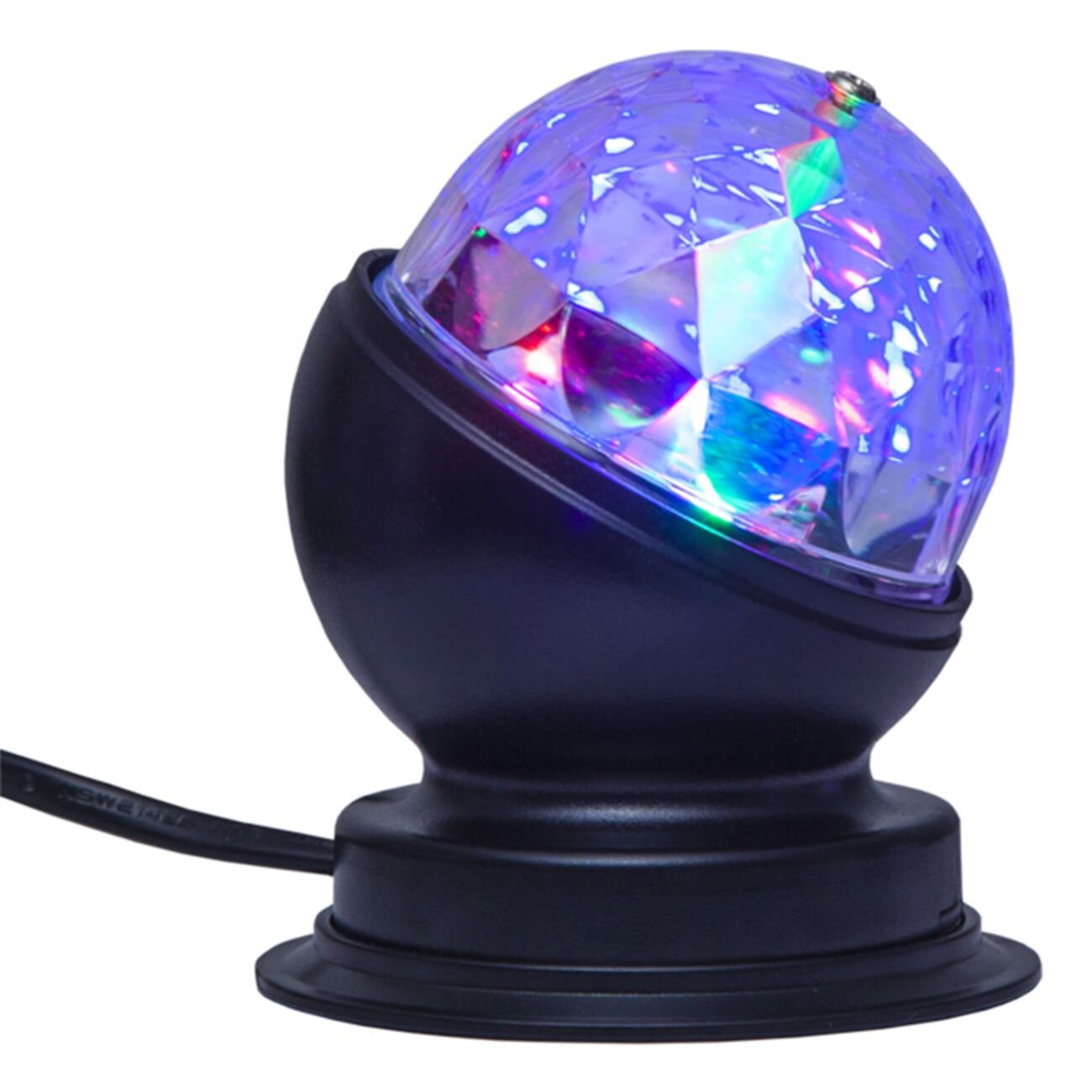 Diskolampe Flerfarvet