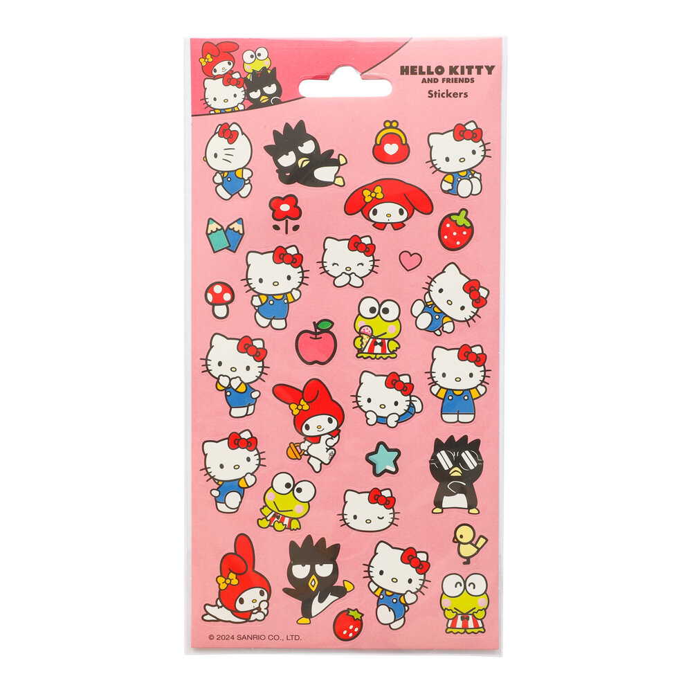 Hello Kitty Klistermærker 28 stk