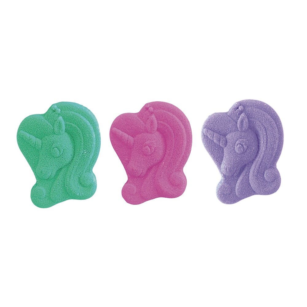 Enhjørning Badebomber 3 stk