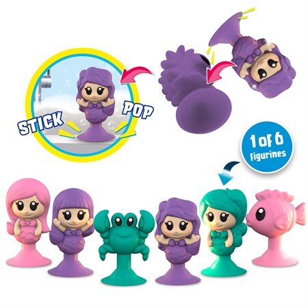 Badebombe med overraskelse - Havfruefigurer