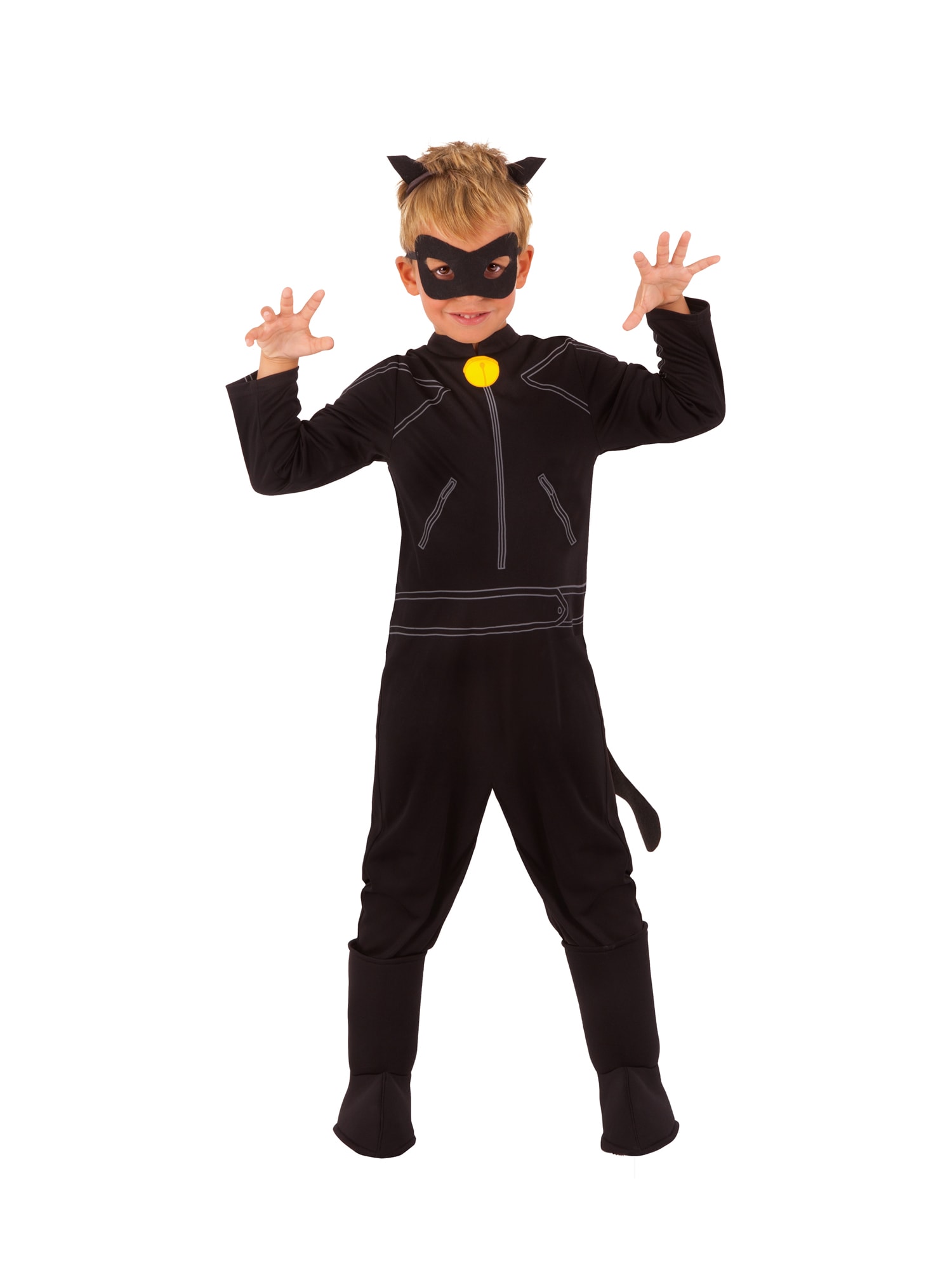 Miraculous Ladybug Kostume Cat Noir 5-8 år