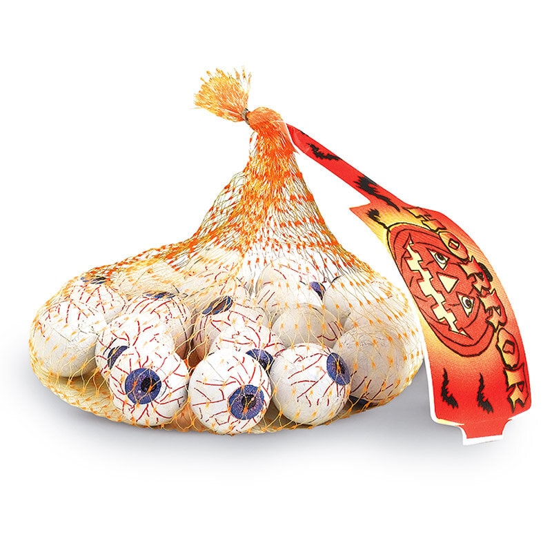 Chokoladeøjne i net 90 gram