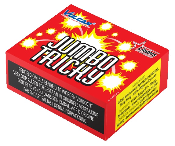 Jumbo Tricky-knaldperler 20-pak