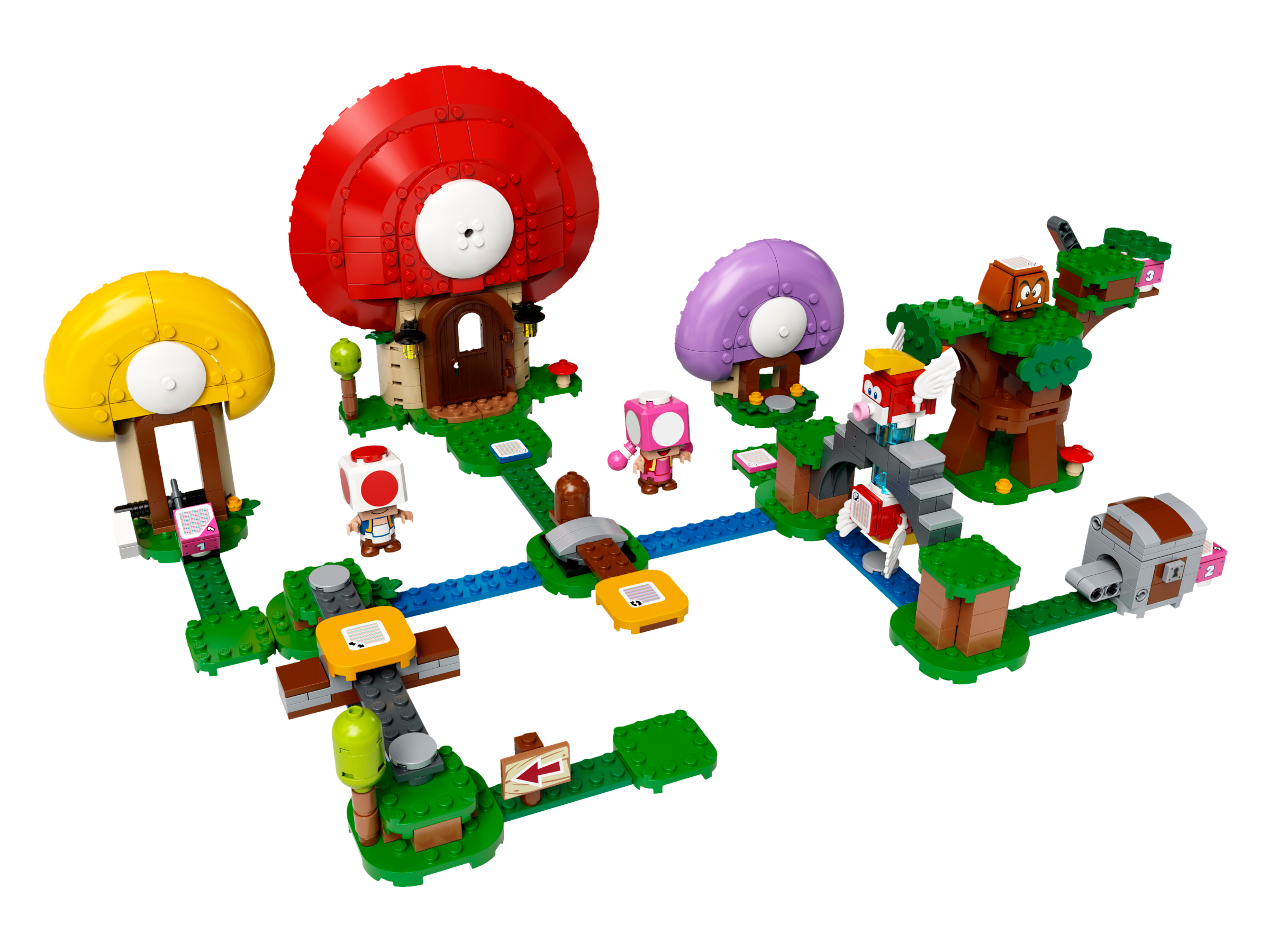 LEGO Super Mario, Toads skattejagt – udvidelsessæt 8+