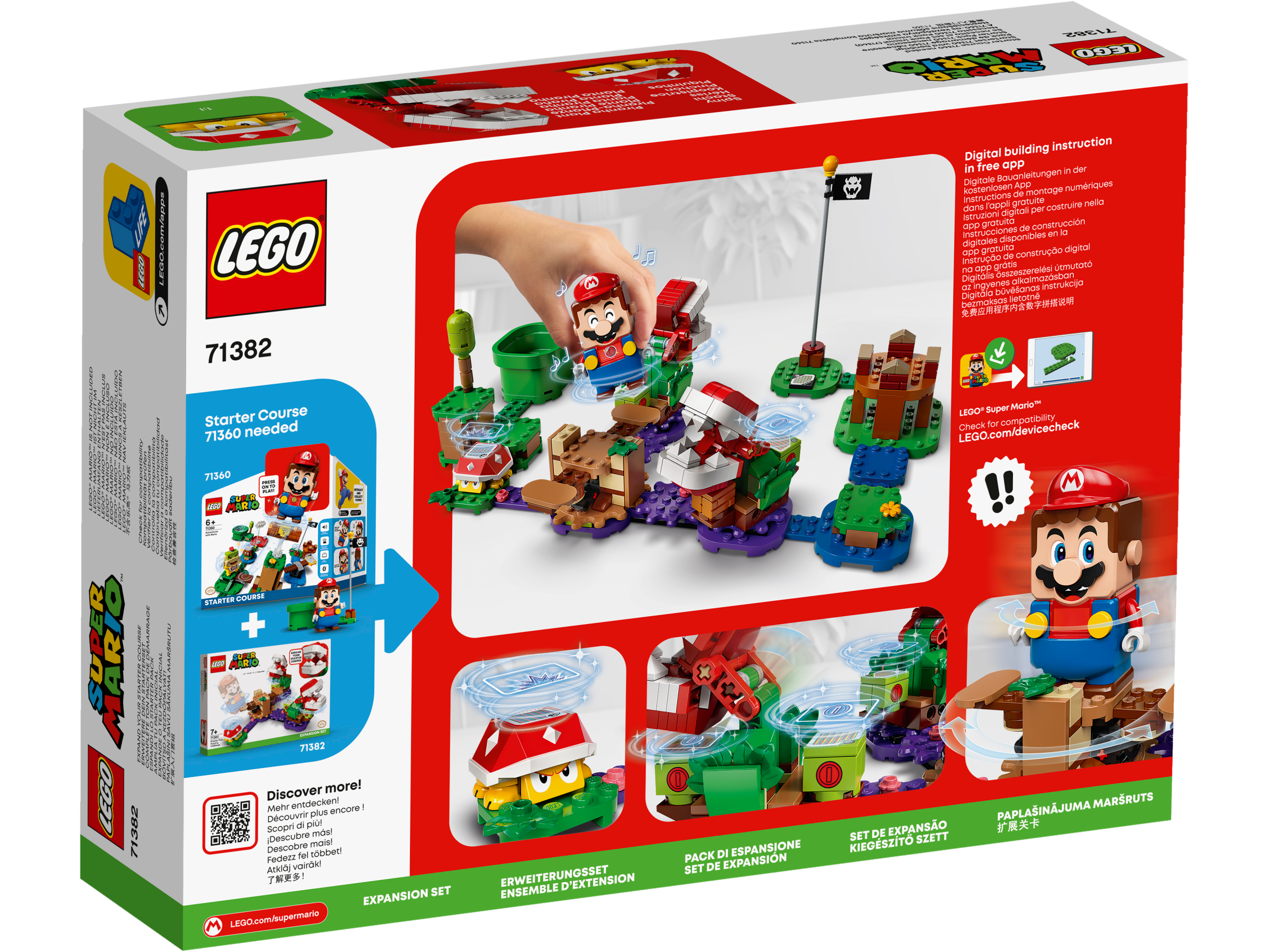 LEGO Super Mario, Kødædende plante-udfordring – udvidelsessæt 7+