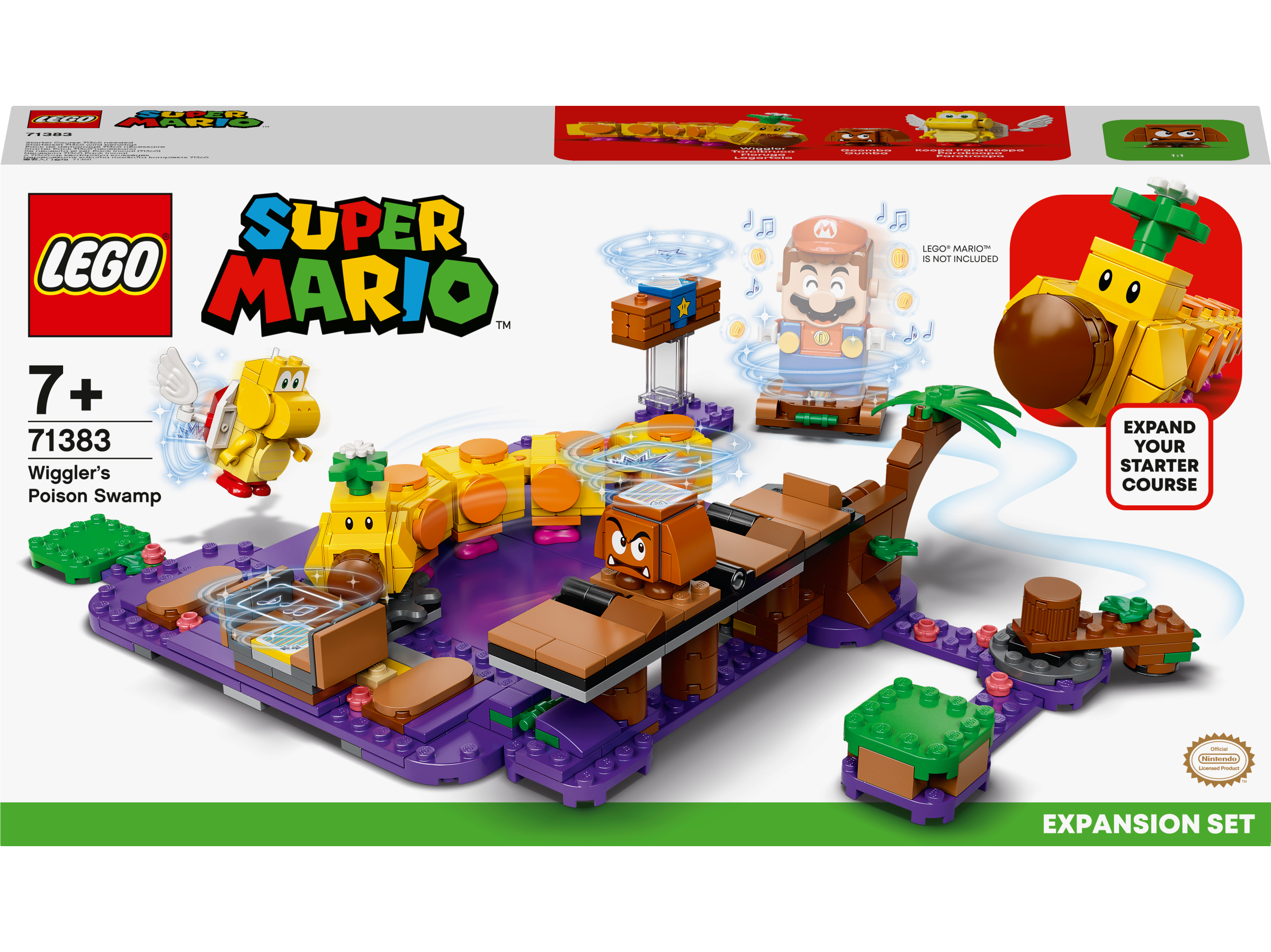 LEGO Super Mario, Wigglers giftsump – udvidelsessæt 7+