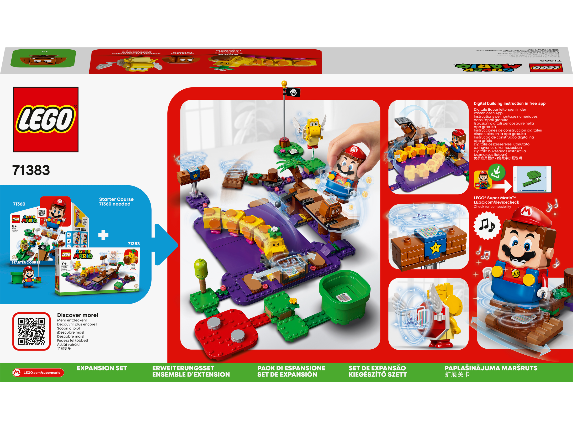 LEGO Super Mario, Wigglers giftsump – udvidelsessæt 7+