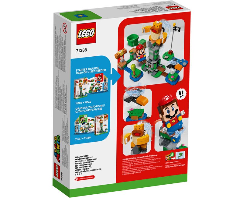 LEGO Super Mario, Sumo Bro-bossens væltetårn udvidelsessæt 6+