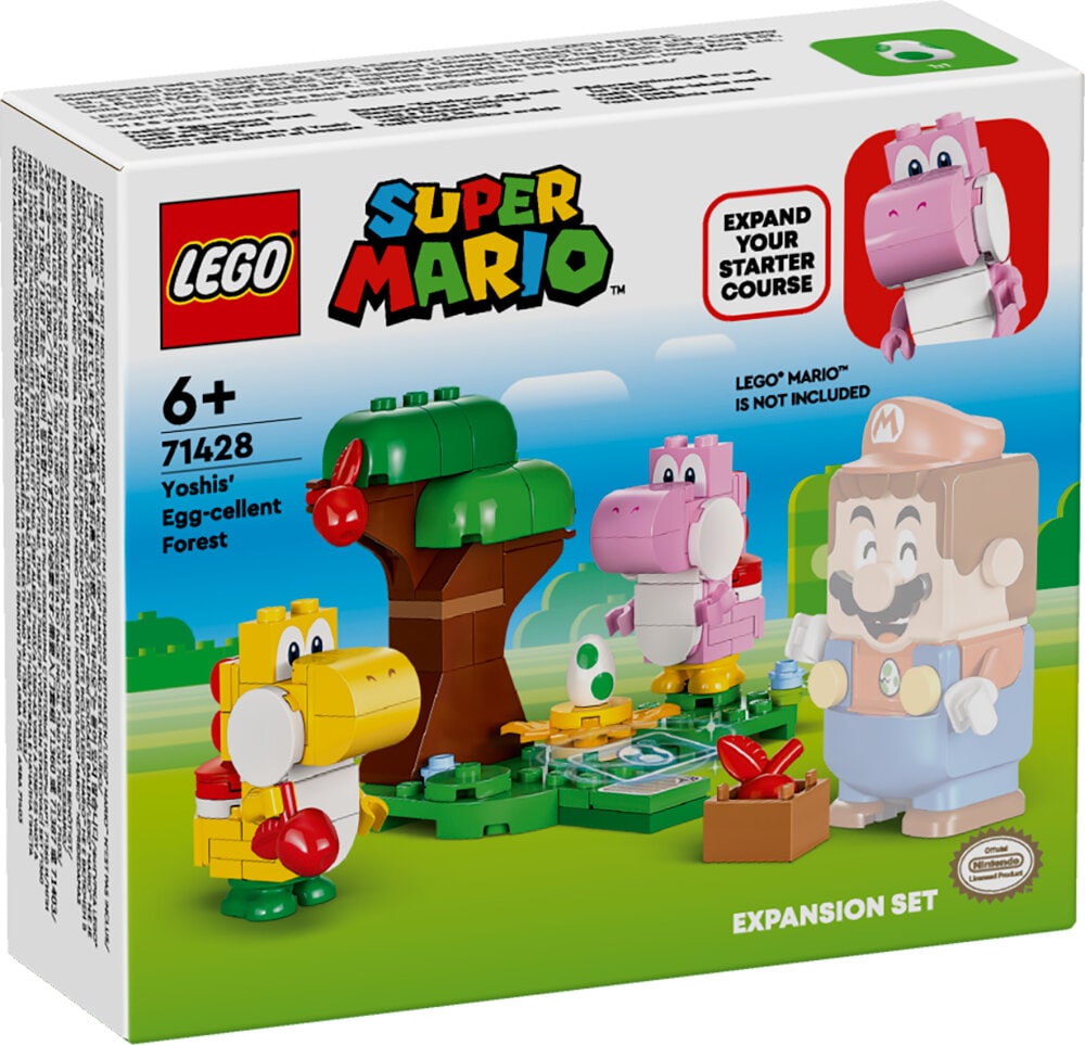 LEGO Super Mario - Yoshi'ernes fantastiske skov – udvidelsessæt 6+