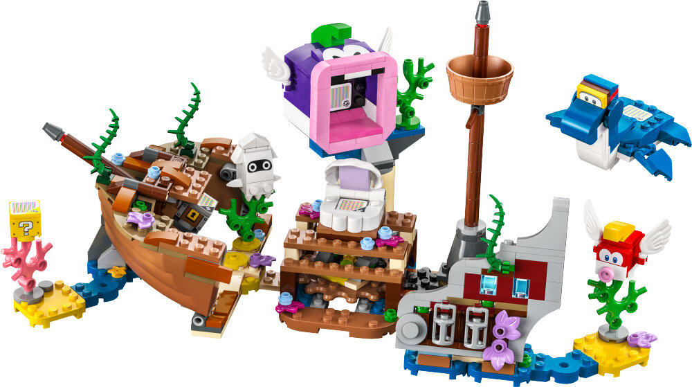 LEGO Super Mario - Dorries skibsvrags-eventyr – udvidelsessæt 7+