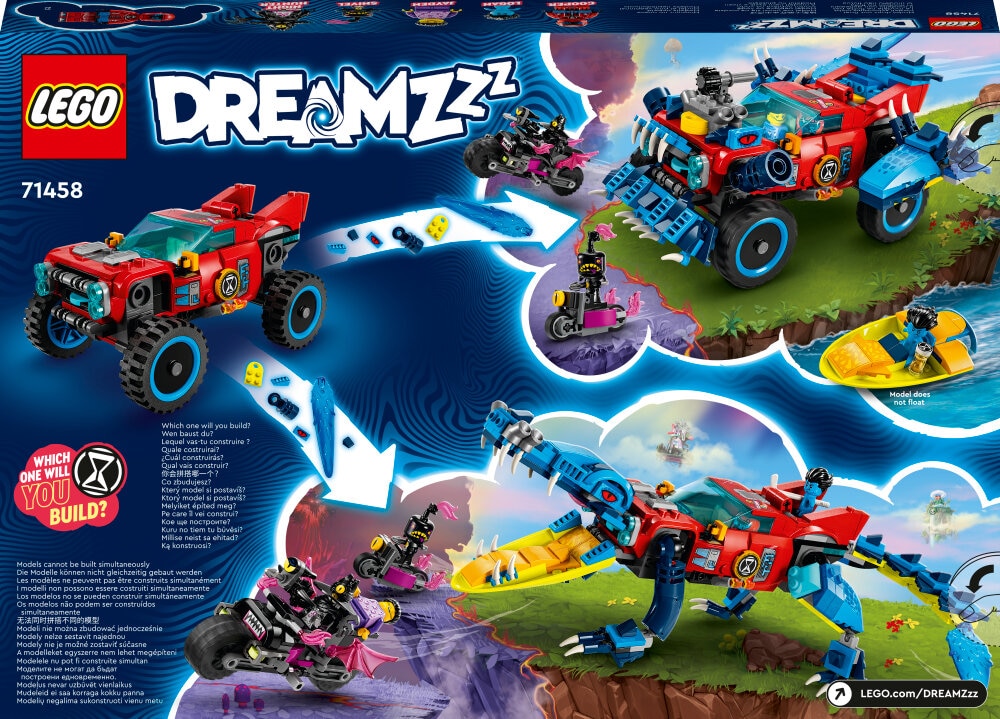 LEGO Dreamzzz - Krokodillebil 8+