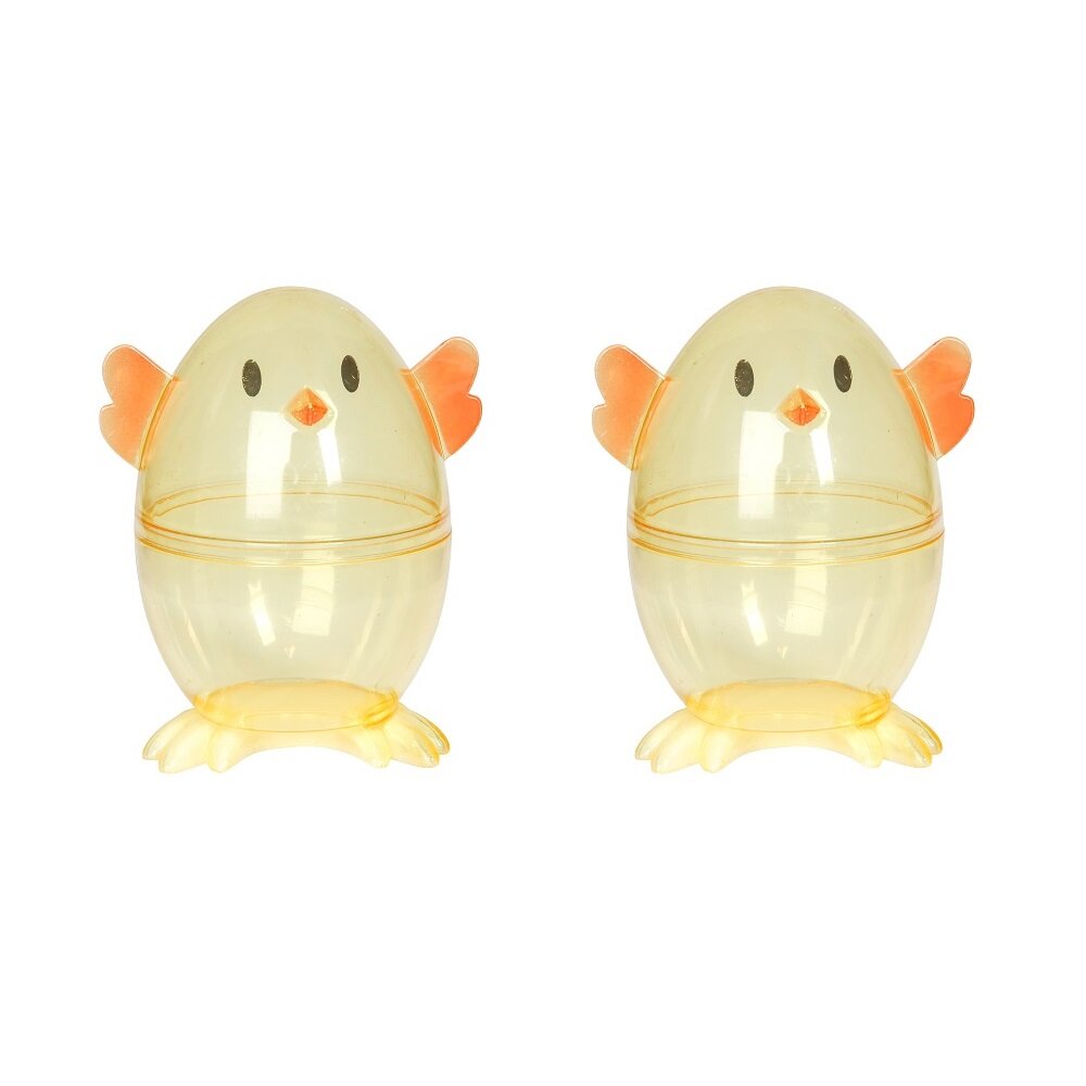 Påskeæg i plast Kyllinger 2 stk