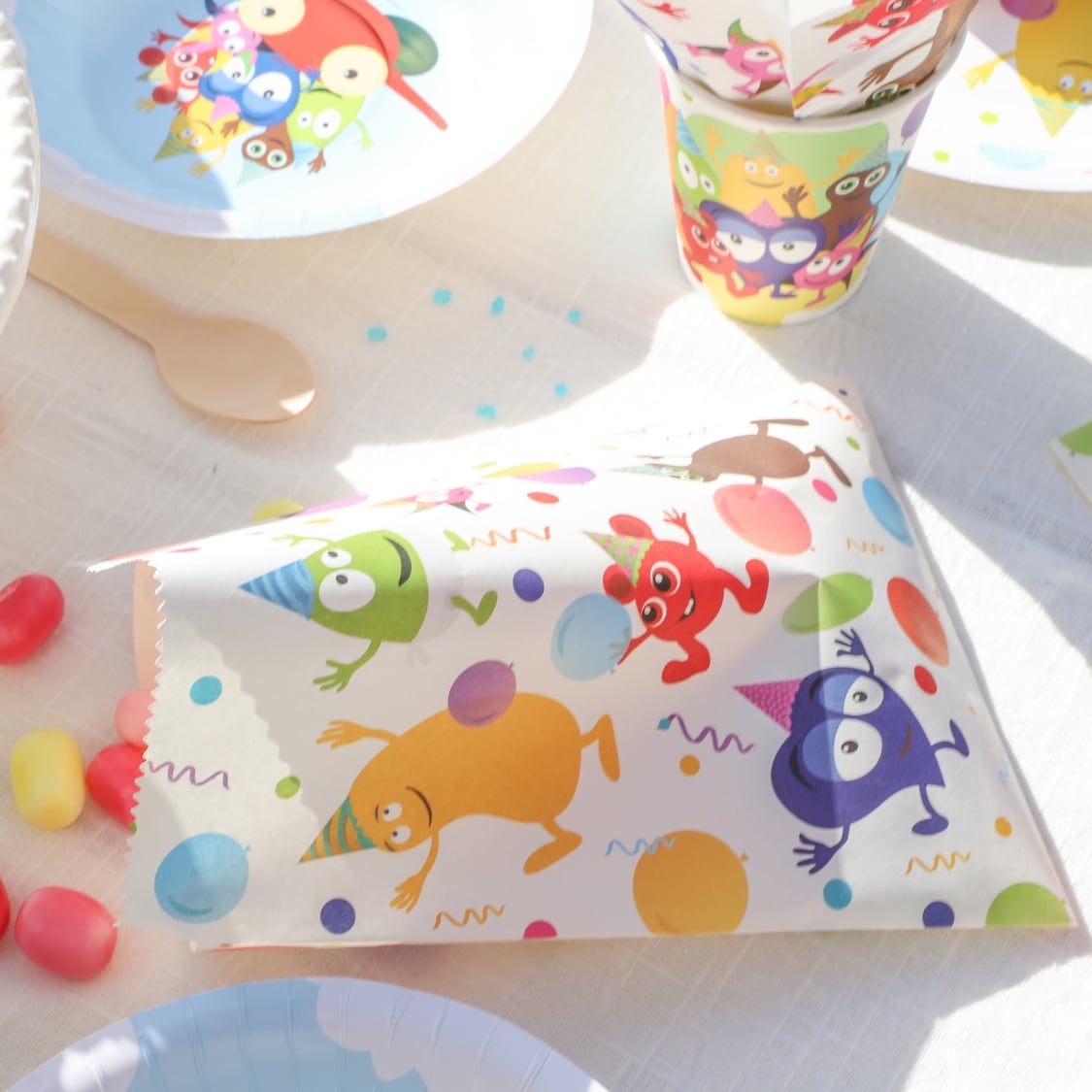 Babblarna - Slikposer i papir 8 stk