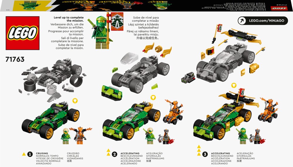 LEGO Ninjago - Lloyds racerbil EVO 6+