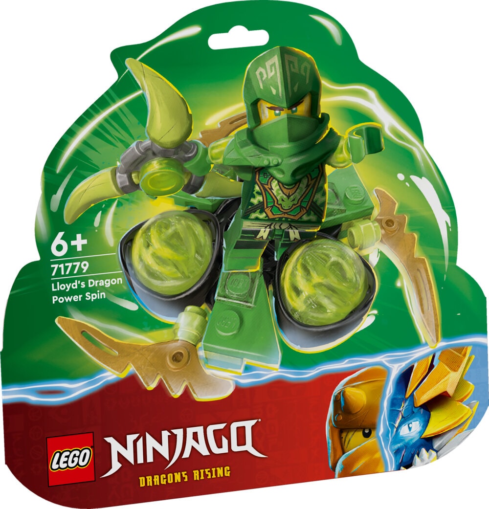 LEGO Ninjago - Lloyds dragekraft-Spinjitzu-spin 6+