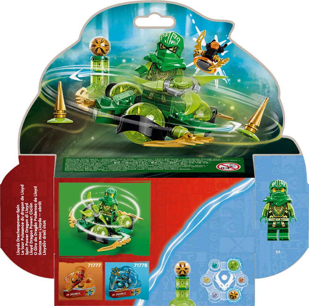 LEGO Ninjago - Lloyds dragekraft-Spinjitzu-spin 6+