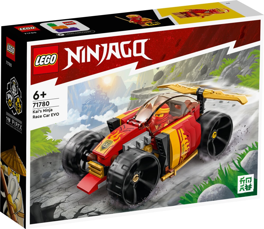 LEGO Ninjago - Kais ninja-racerbil EVO 6+