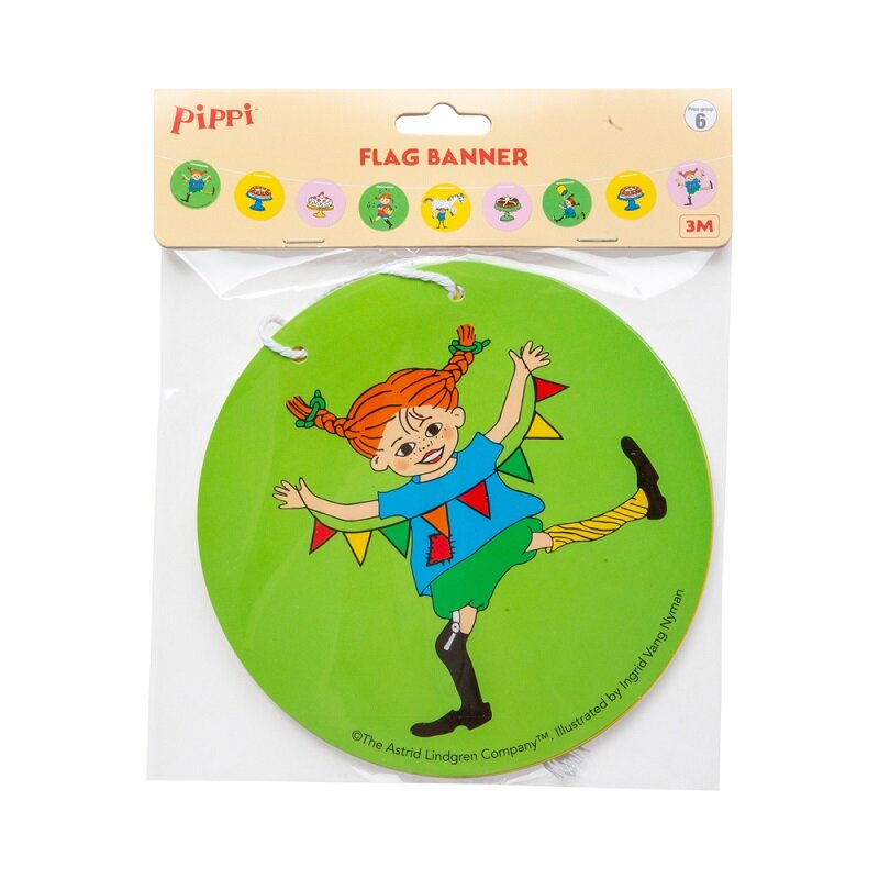 Pippi Langstrømpe - Guirlande 3 meter