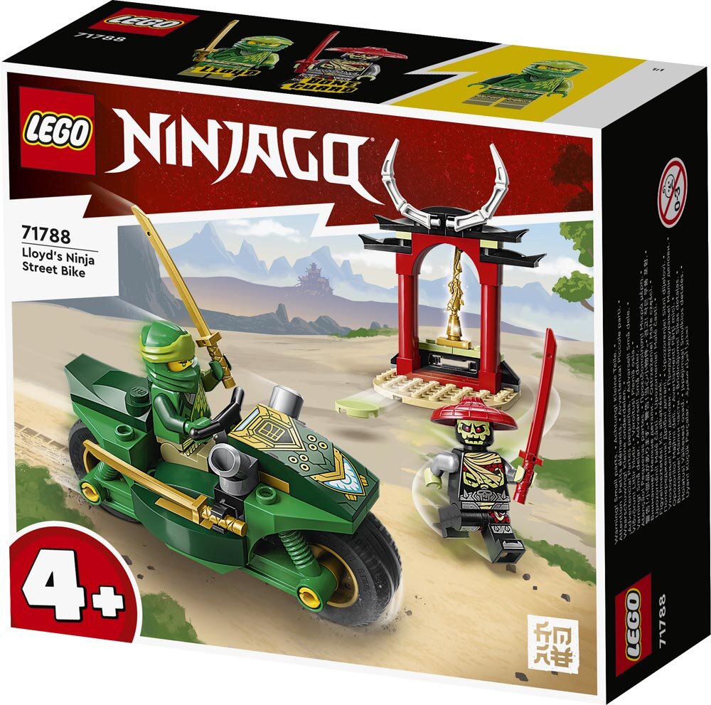 LEGO Ninjago - Lloyds ninja-motorcykel 4+