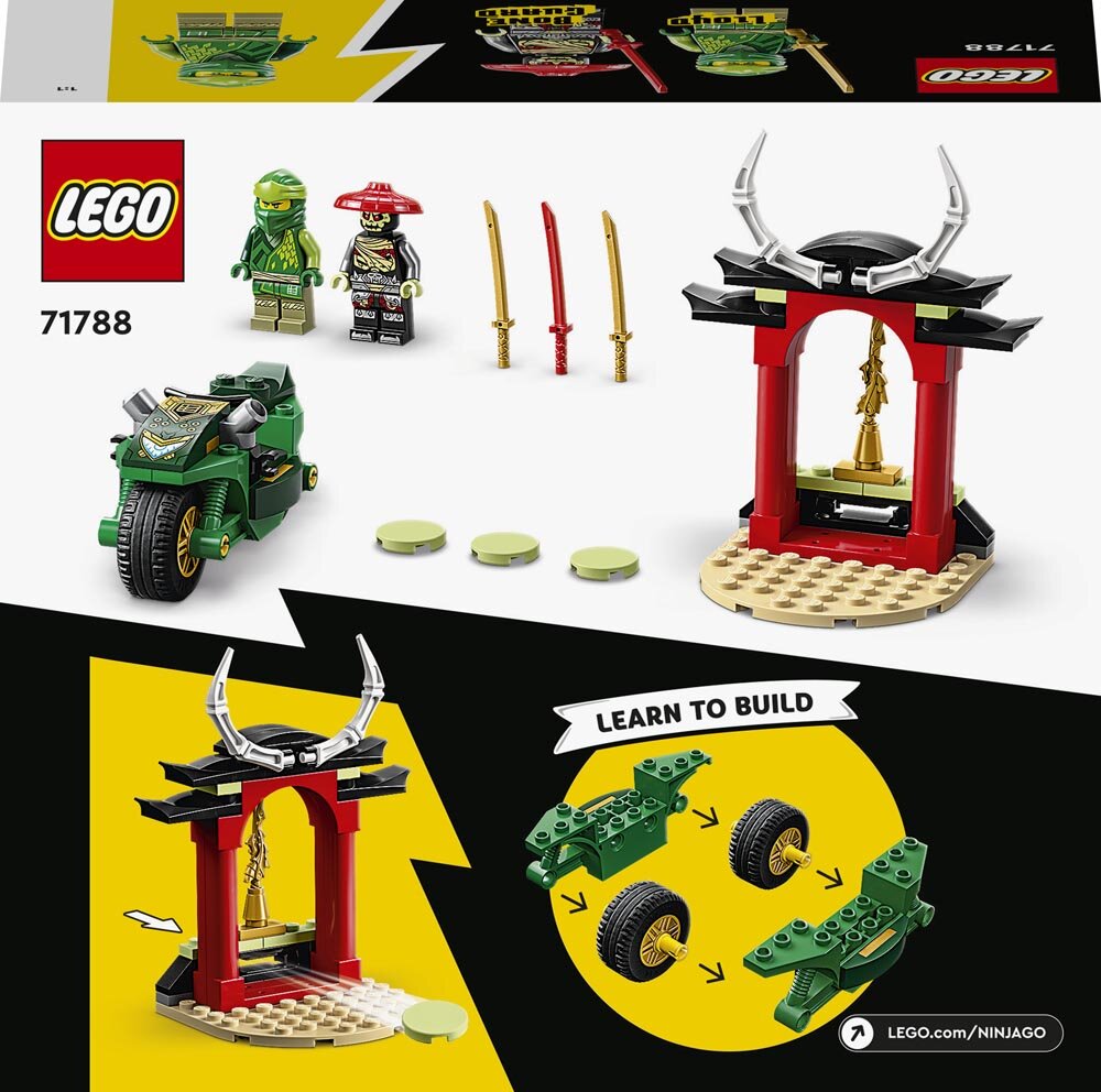 LEGO Ninjago - Lloyds ninja-motorcykel 4+