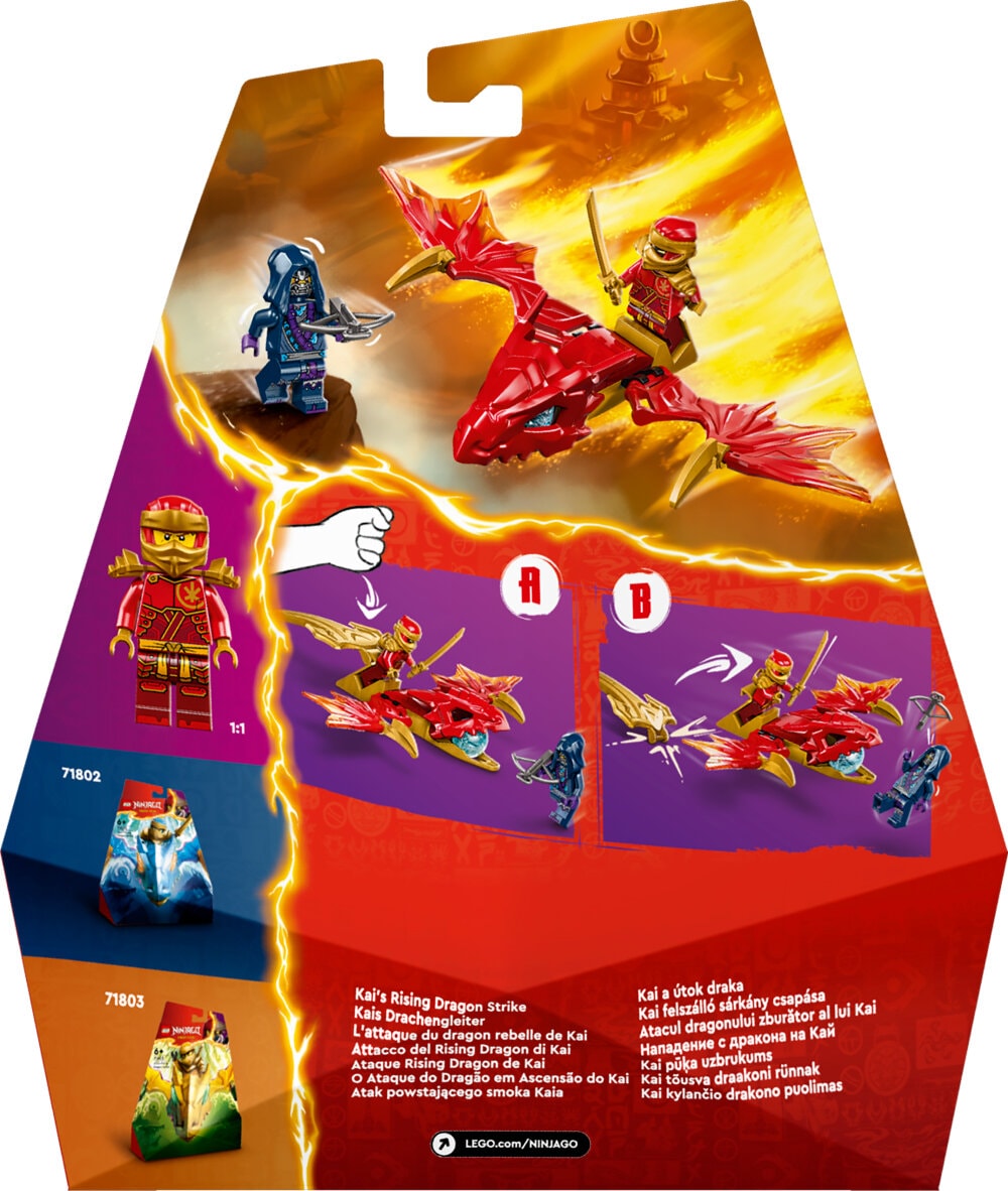 LEGO Ninjago - Kais vågnende drage-angreb 6+