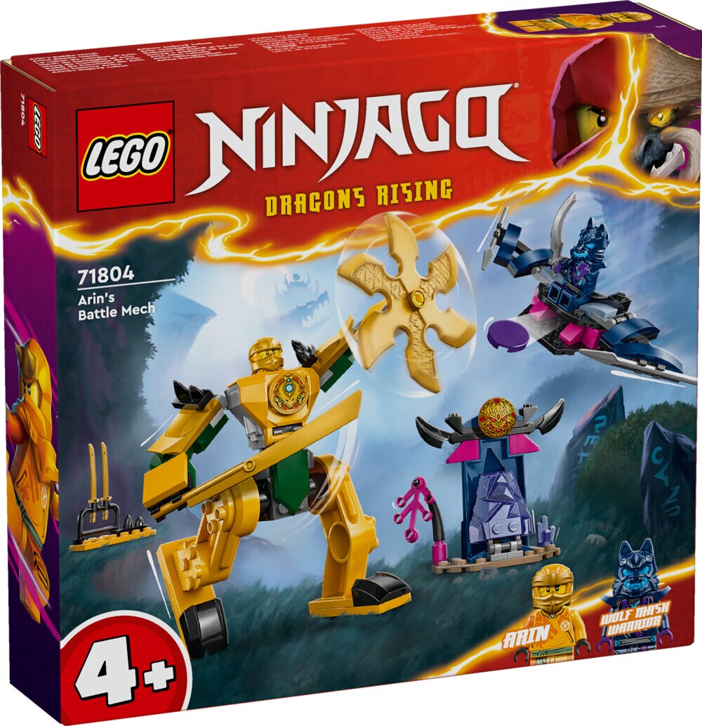 LEGO Ninjago - Arins kamprobot 4+