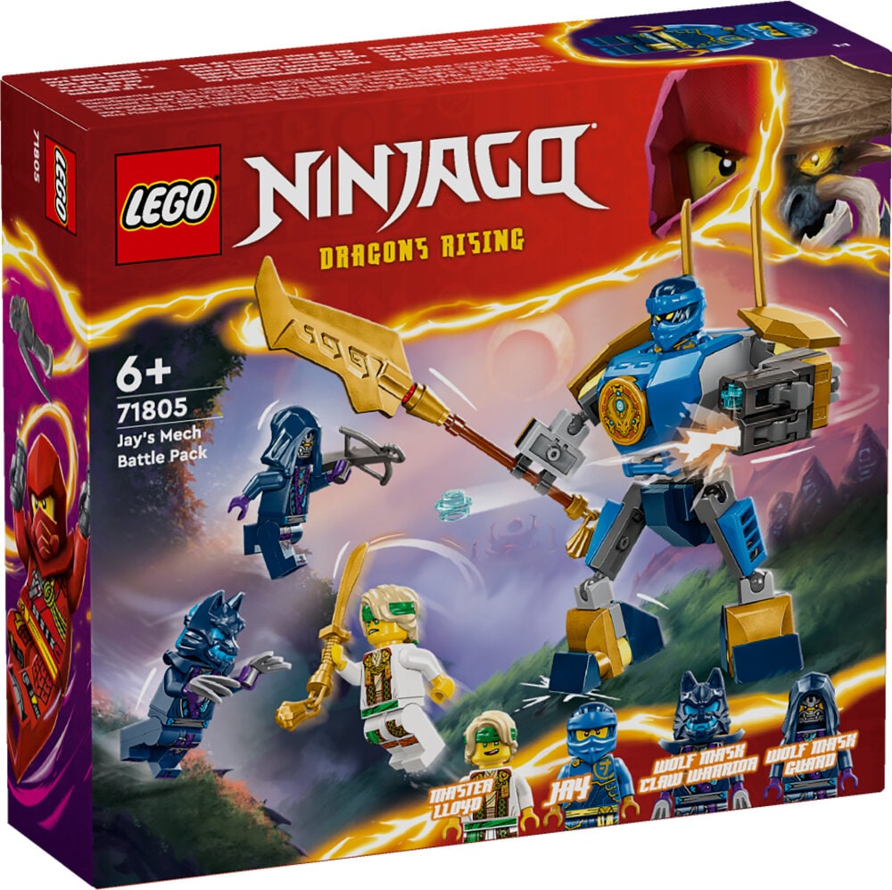 LEGO Ninjago - Jays robot-kamppakke 6+