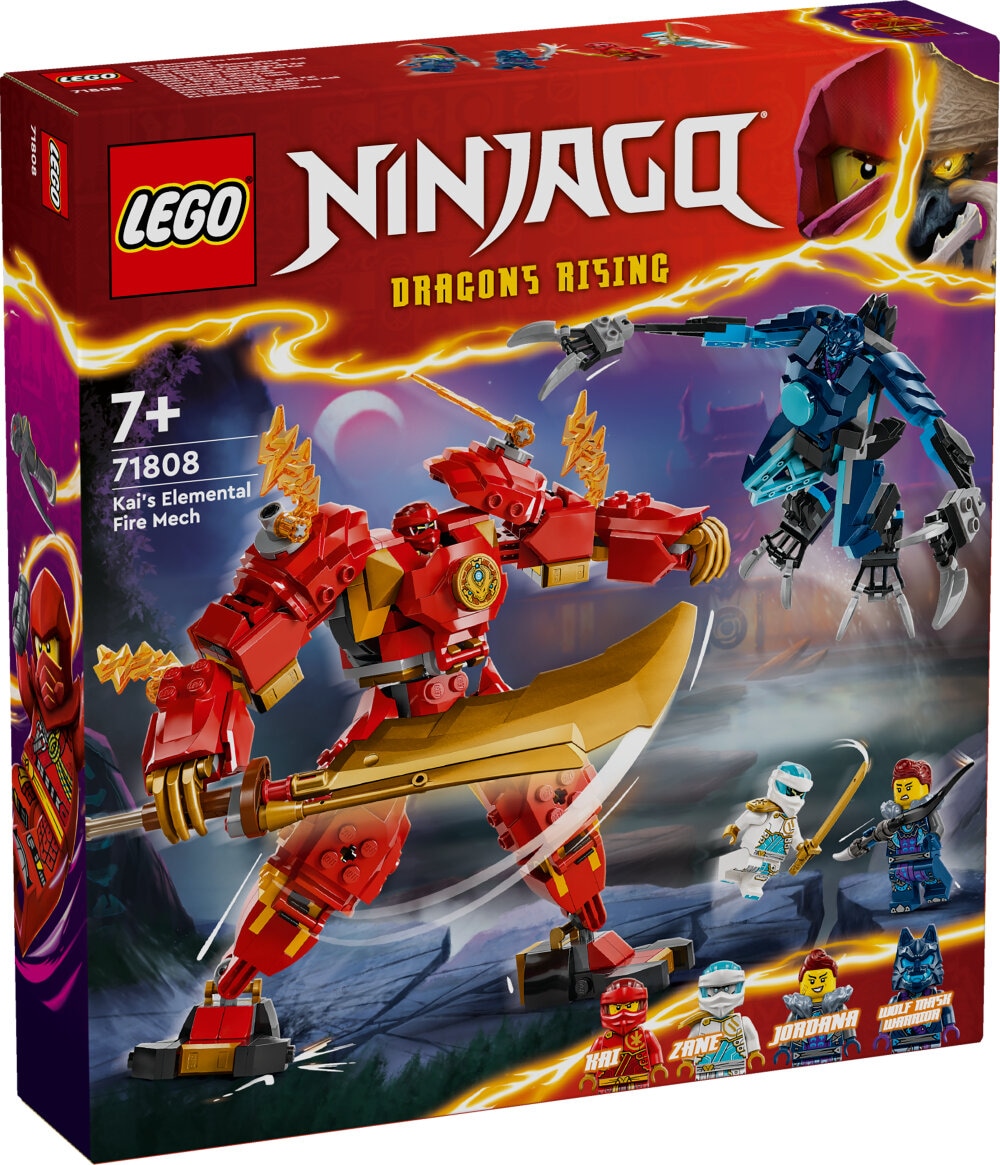 LEGO Ninjago - Kais ild-elementrobot 7+
