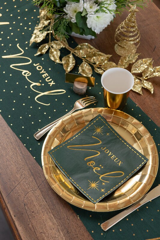 Glitrende Blade - Guld 80 cm