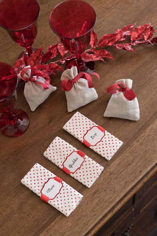 Glitrende Blade - Rød 80 cm