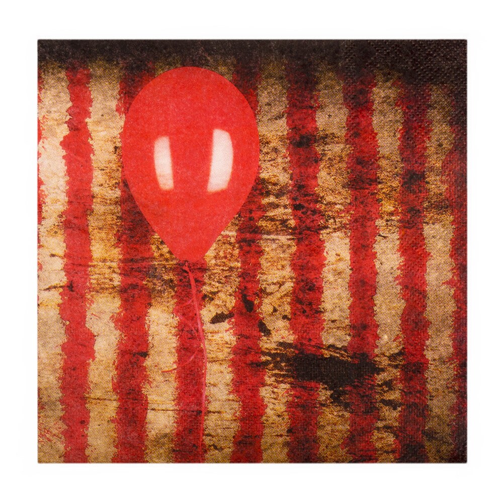 Horror Clown, servietter 12 stk.