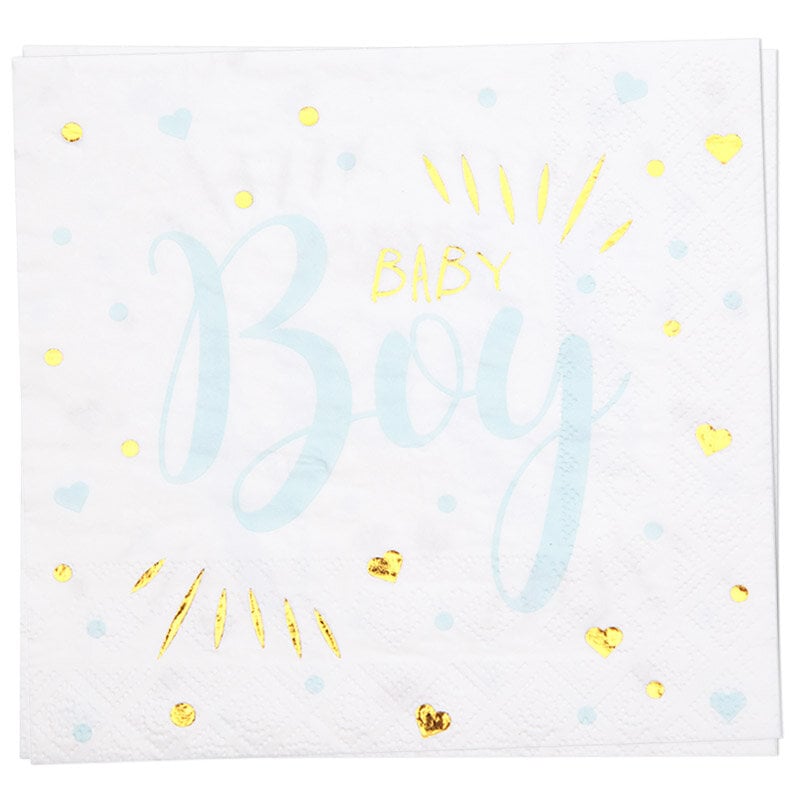 Baby Boy - Servietter 20-pack