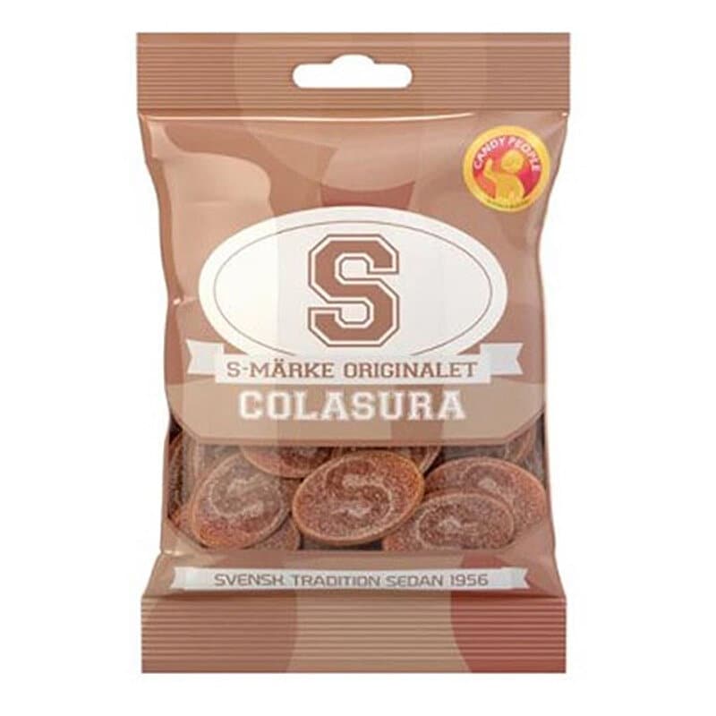 S-mærke Cola Sour 80 gram