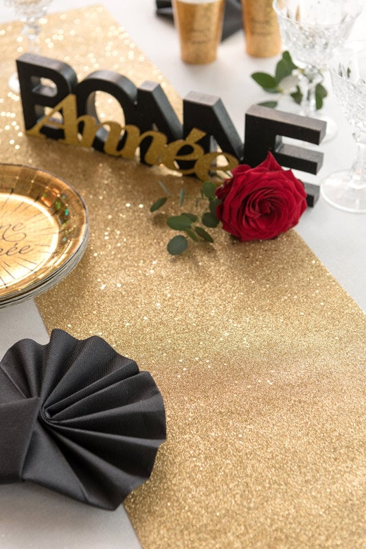 Bordløber - Guldglimmer 3 meter