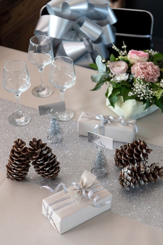 Bordløber - Sølvglimmer 3 meter