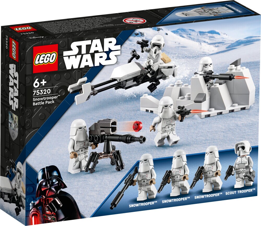 LEGO Star Wars - Snesoldat Battle Pack 6+