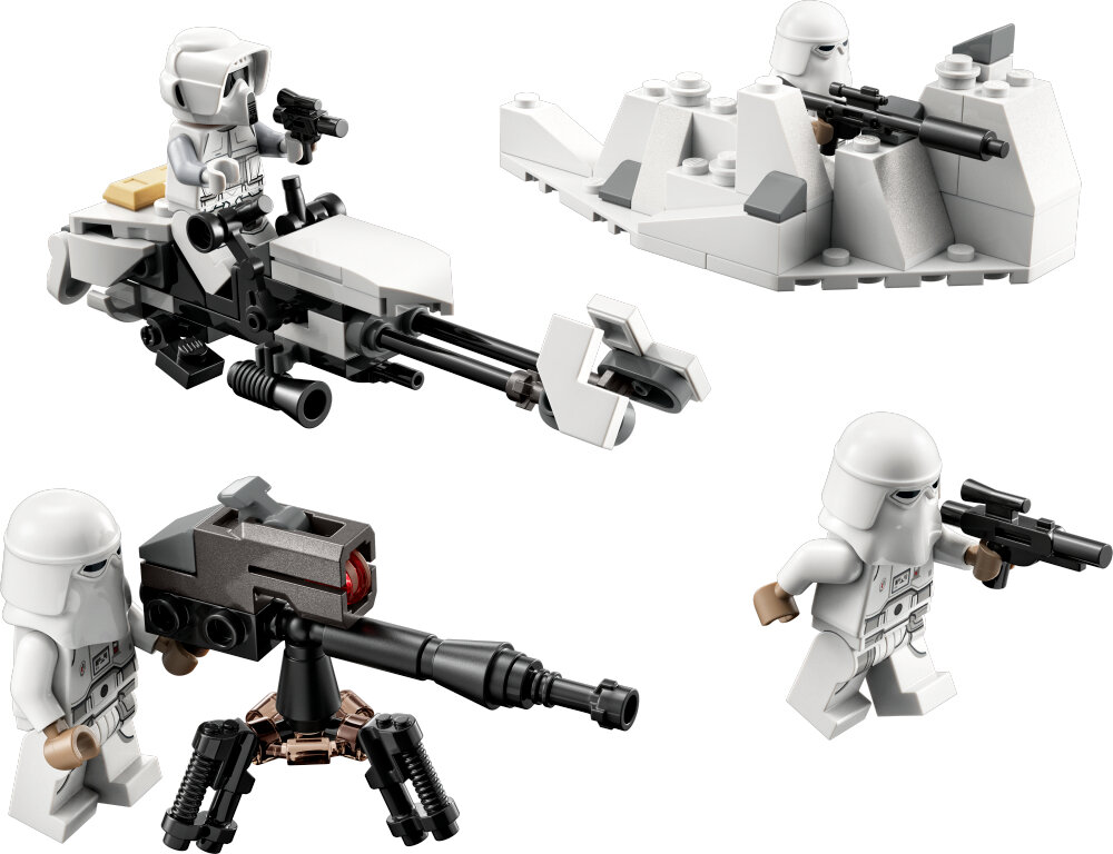 LEGO Star Wars - Snesoldat Battle Pack 6+