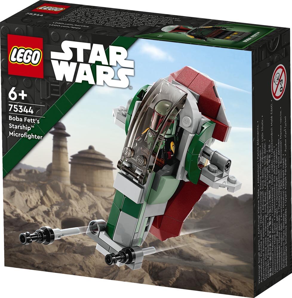 LEGO Star Wars - Microfighter af Boba Fetts rumskib 6+
