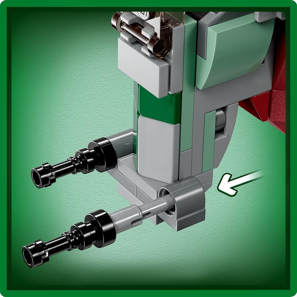 LEGO Star Wars - Microfighter af Boba Fetts rumskib 6+